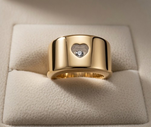 Gold 750 karat ring - ✅gold,