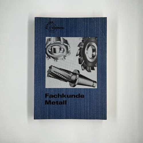 Fachkunde metall auflage - metall,