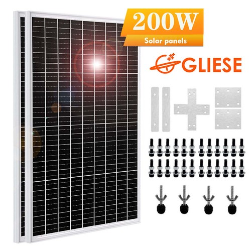 200w solarmodul solarpanel 12v - solarpanel,