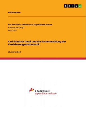 Carl friedrich gauß - friedrich, die
