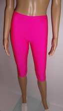 Capris 3/4 Leggings Glanz Voltigierhosen pink Gr. 176