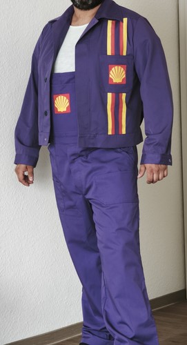 Vintage shell workwear 80s set - workwear,