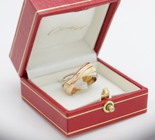 Cartier Trinity Tricolour 18KT Gold mit Cartier Box in Gr. 54