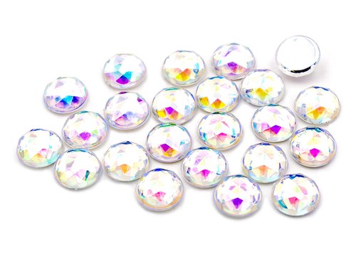 Facettierte cabochons - facettierte,