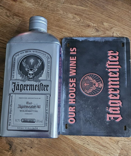 Jägermeister blechdose - jägermeister, +
