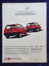 VW Polo 86C Steilheck, originale Werbung aus 1993