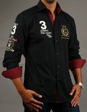 Golden crown dubai polo hemd - golden, "dubai