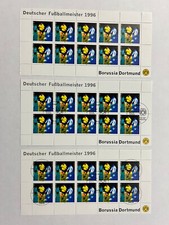 BUND BRD Auswahl Kleinbogen Zehnerbogen 1879**/° BVB Borussia Dortmund Fußball