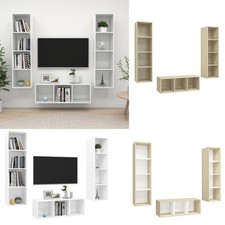 3-tlg. TV-Schrank-Set Schrank