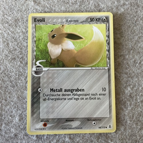 Evoli pokemon 113 delta - evoli,