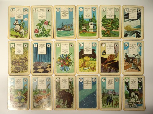 Altes komplettes kartenspiel - komplettes,