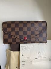 Louis Vuitton Josephine Geldbörse wallet Monogramm Damier Braun Damen Full Set
