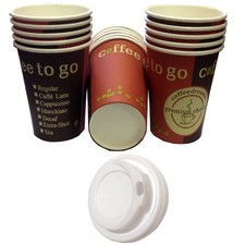 Kaffeebecher 300ml Hartpapier