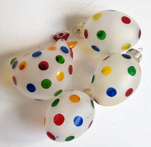 Glas osterhuhn huhn 3 eier - osterhuhn, &