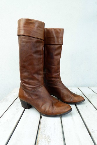 Stiefel braun vintage - braun, 38