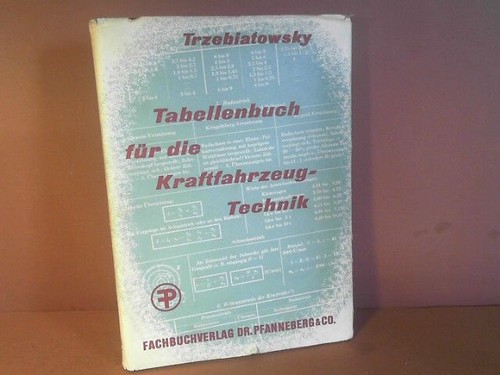 Tabellenbuch für die