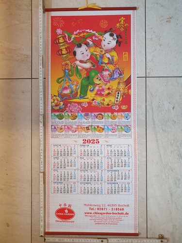 Wandkalender chinesischer - wandkalender,