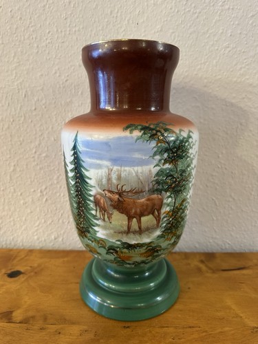 Milchglas vase 1920 - milchglas,