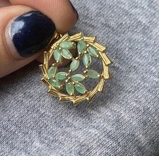 9 kt Gold Overlay 925 Sterling