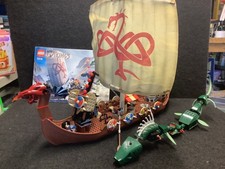 Lego Vikings 7018 Wikingerschiff und Midgard Schlange