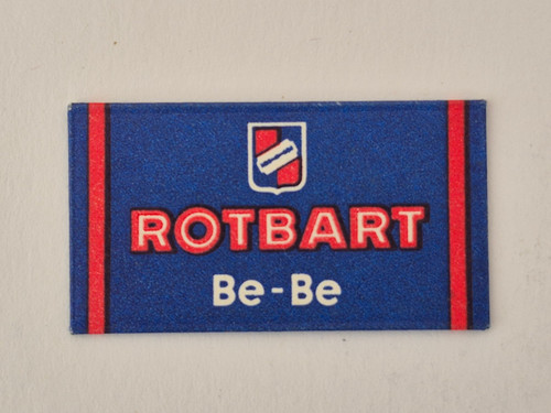 Alte rasierklinge rotbart - alte,