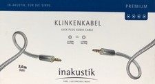 Inakustik Premium Stereo-Klinke-Kabel 3,0m, UVP 27,49 €