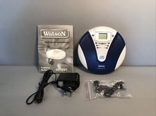 Watson | Modell CD1021 Disc Player Walkman Tragbarer CD Spieler | #I10