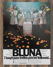 Bluna - Reklame Werbeanzeige