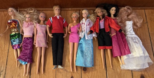 Barbie mattel original - mattel, 6x