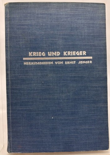 Krieg und krieger jünger - und,