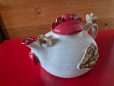 Teekanne,  Keramik - Huhn