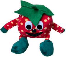 Karls Erdbeerhof Erdbeere Maskottchen Plüsch 10cm Kuscheltier Plüschtier rar
