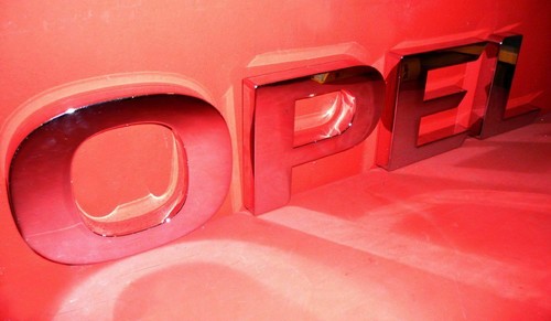 Opel 70cm schriftzug original - schriftzug,