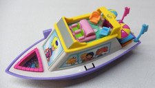 Bluebird  Polly Pocket Fun Cruise boat Boot Schiff Yacht 1997 Seefahrt Abenteuer