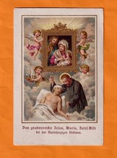 Andachtsbild Das gnadenreiche Jesus, Maria, Josef-Bild bei den barmherz. Brüdern