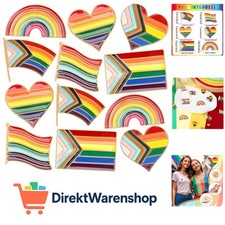 12 Stück Karneval Emaille
