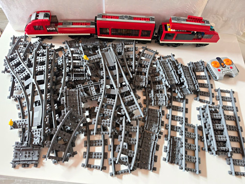 Lego trains - lego, 9v