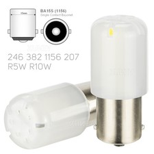 2x P21 W BA15S 1156 3030SMD