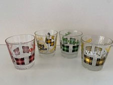 4 Whisky Gläser 60er