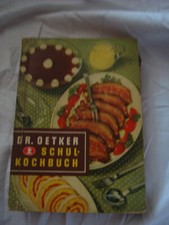 Dr Oetker Schulkochbuch Rezepte  mit Bestellzettel  Ausgabe G 50ziger Jahre