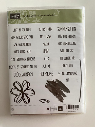 Stampin stempelset - stampin'up!,