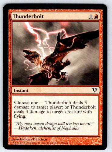 Thunderbolt avr 159 avacyn - thunderbolt,