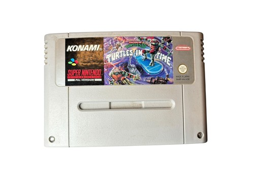 Turtles time snes super - in,