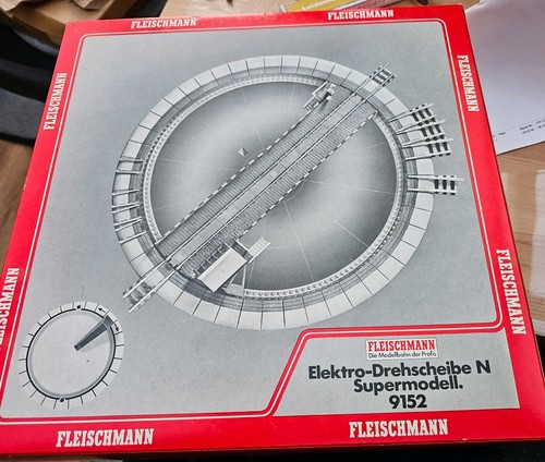 Elektro drehscheibe spur - spur, n