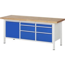 Werkbank / Schrank / 6 Schubl