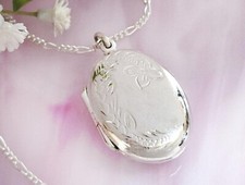 Medaillon  Anhänger oval mit