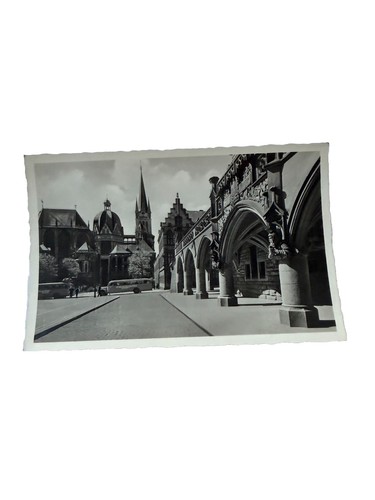 Vintage postcard aachen - postcard,