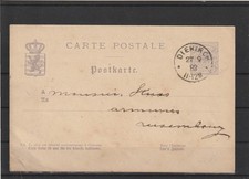 Luxemburg Ganzsache Karte