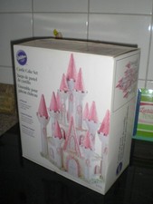 WILTON Schloss Ritter Burg Torten Kuchen Deko Set  Kinder Geburtstag Hochzeit