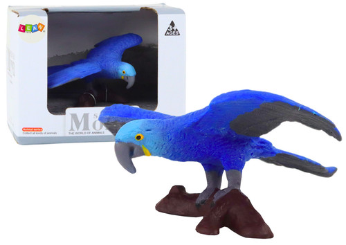 Exotische vogelfigur papagei - vogelfigur,